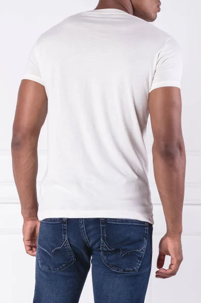T-shirt TOLSON | Regular Fit Pepe Jeans London kremowy