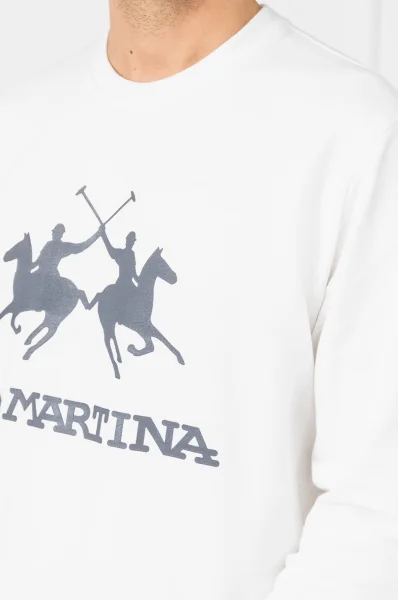 Bluza | Regular Fit La Martina biały