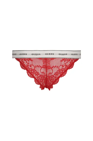 Koronkowe figi brazylijskie Guess Underwear czerwony