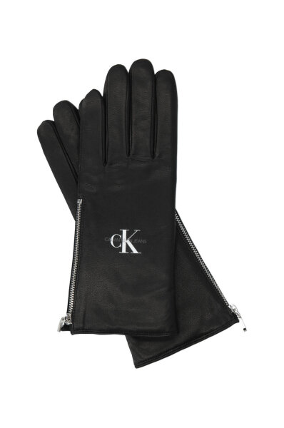 Leather gloves CALVIN KLEIN JEANS | Black /en