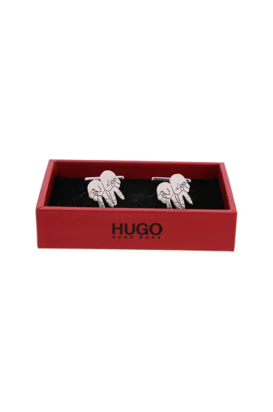 Cuffs links E-HAND HUGO silver