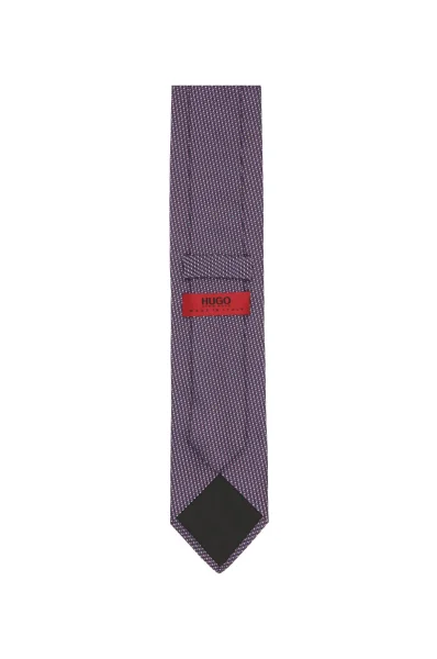 Silk tie HUGO violet