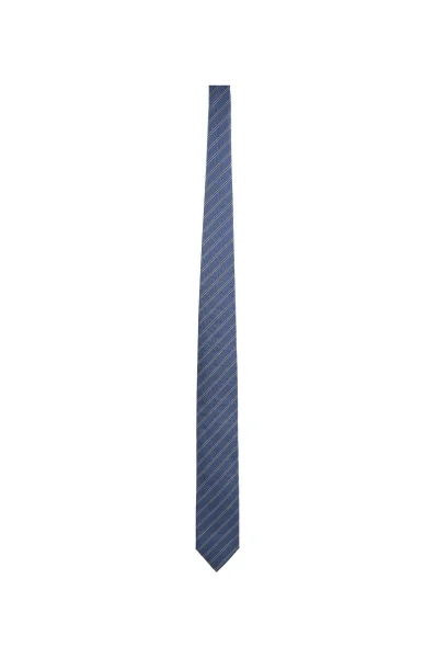 Silk tie HUGO blue