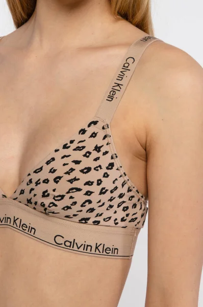 Biustonosz Calvin Klein Underwear beżowy