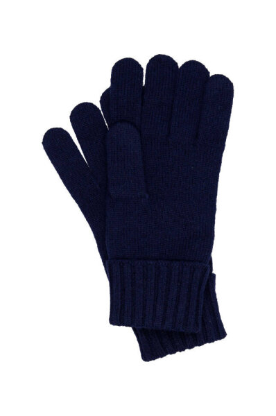 Wool gloves Lacoste | Navy blue | Gomez.pl/en