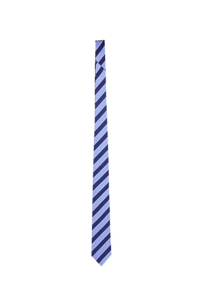 Jedwabny krawat Tommy Tailored niebieski