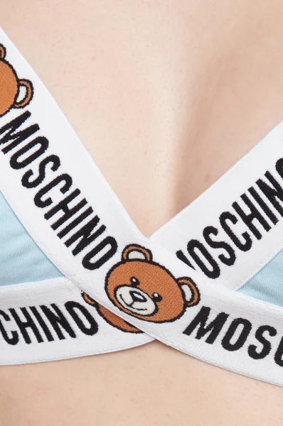 бюстгальтер Moschino Underwear блакитний