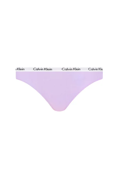 Стрінги 3 пари Calvin Klein Underwear фіолетовий