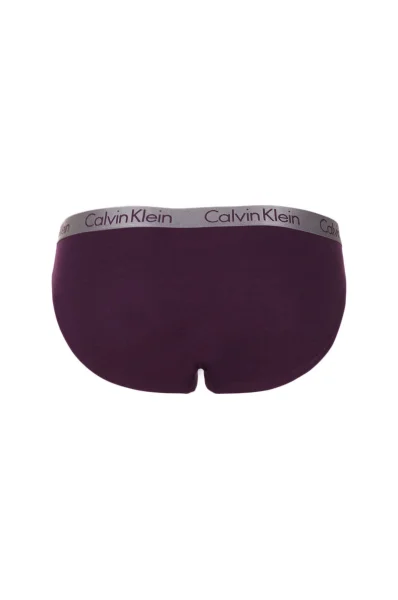 Figi 3-pack Calvin Klein Underwear fioletowy