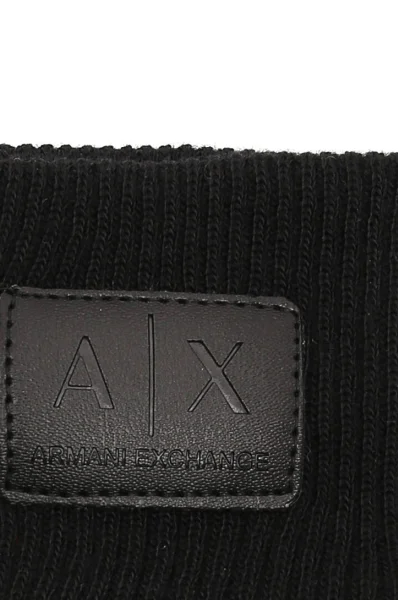 рукавички Armani Exchange чорний
