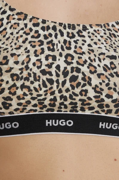 бюстгальтер 2 шт. twin bralette stripe Hugo Bodywear чорний