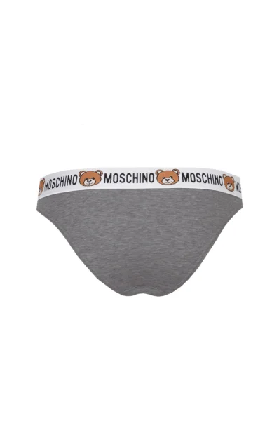 Figi Moschino Underwear szary