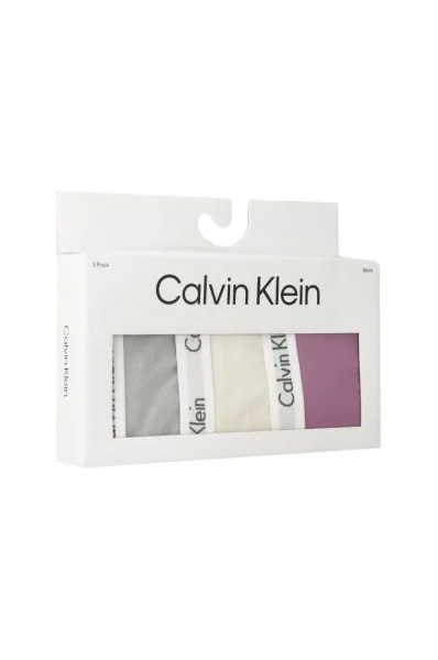 Figi 3-pack Calvin Klein Underwear kremowy