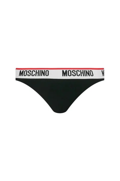 Стрінги 2 пари Moschino Underwear чорний