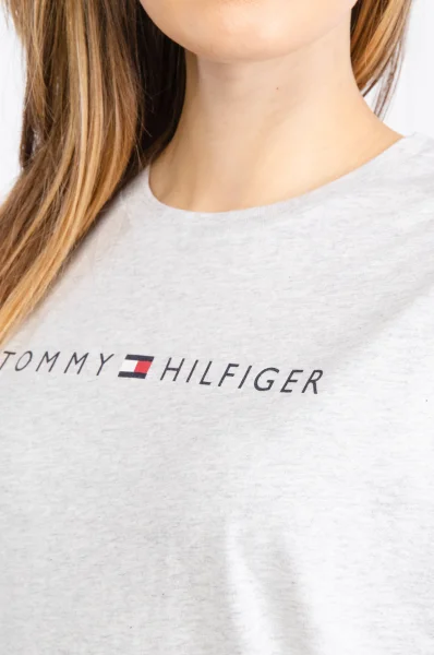 Koszula nocna | Regular Fit Tommy Hilfiger Underwear szary