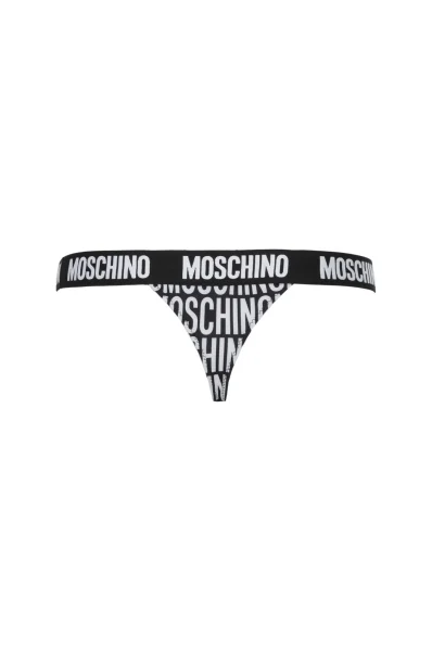 Stringi Moschino Underwear czarny