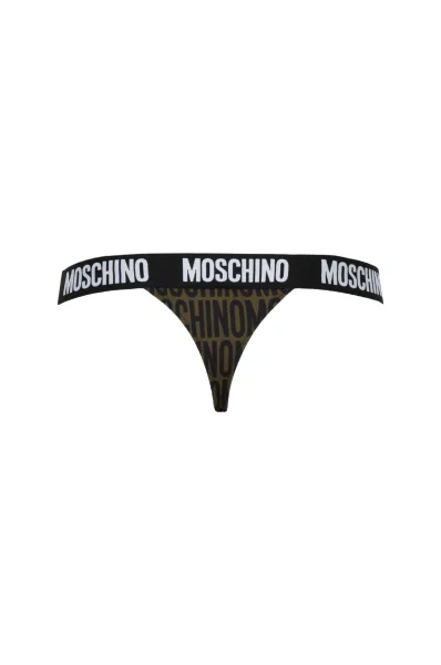 Thongs Moschino Underwear khaki
