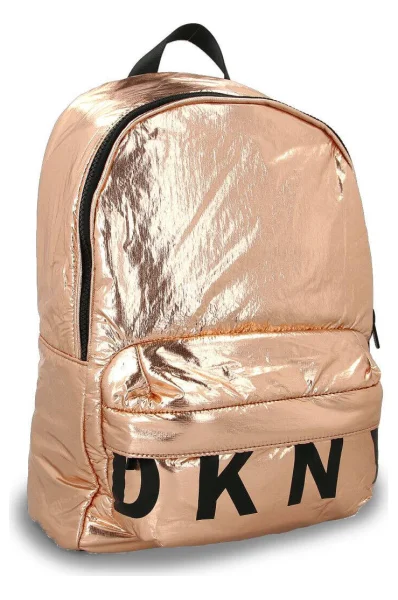 Plecak DKNY Kids różowe złoto