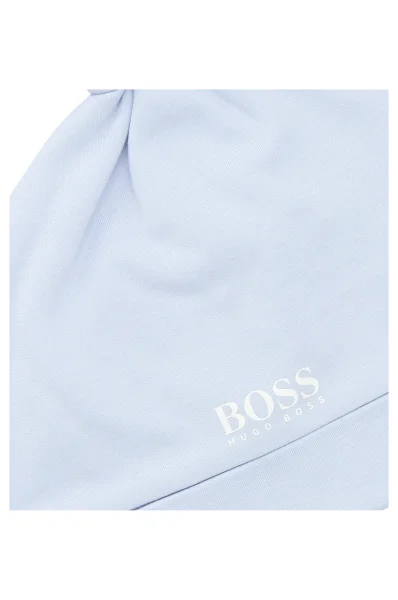 Czapka BOSS Kidswear niebieski