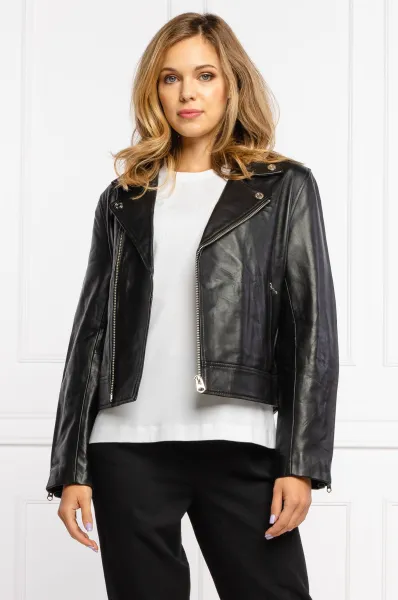 Calvin klein womens hot sale leather jacket