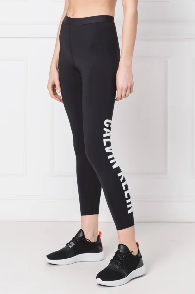 Calvin Klein - Calvin Klein Performance Leggings- Black 3/4 on Designer  Wardrobe