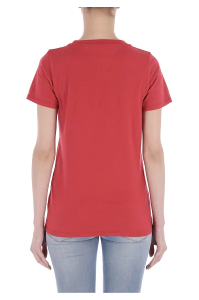 T-shirt TJW TOMMY CLASSICS T | Boyfriend fit Tommy Jeans czerwony