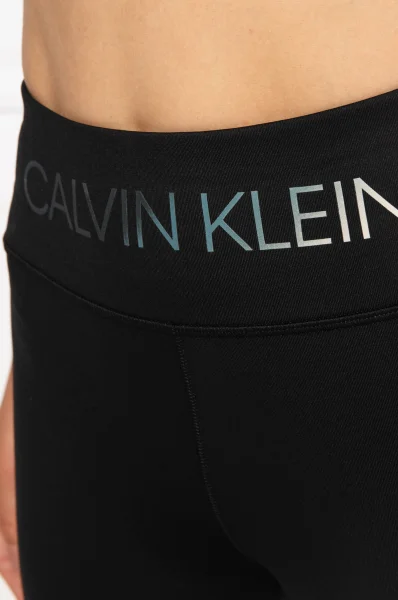 легінси | slim fit Calvin Klein Performance чорний