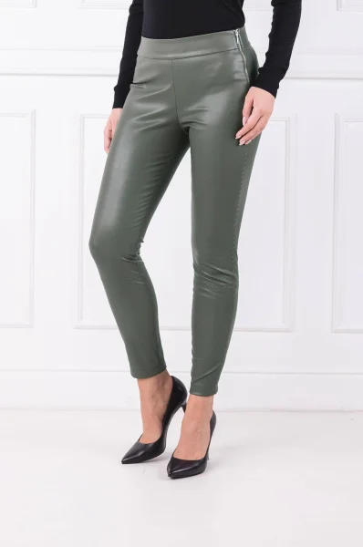 Spodnie Sawaisty | Regular Fit BOSS ORANGE khaki