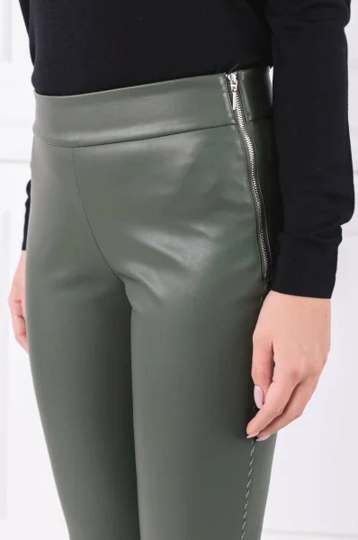 Spodnie Sawaisty | Regular Fit BOSS ORANGE khaki