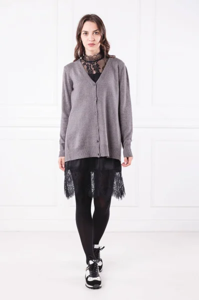 Sweater + chemise | Regular Fit Silvian Heach gray