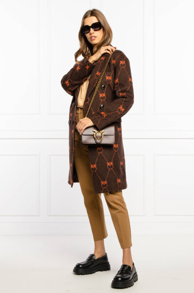 Pinko Luxury Fashion Womens Outerwear Jacket Summer Brown
