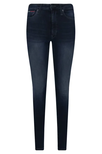 Jeans SYLVIA | Super Skinny fit | high rise Tommy Jeans | Navy blue