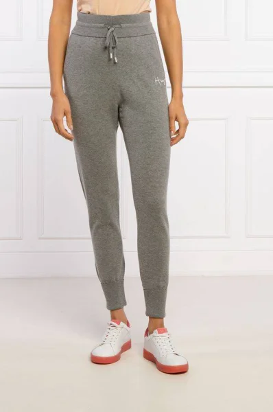 Wool sweatpants Sajita | Regular Fit HUGO gray