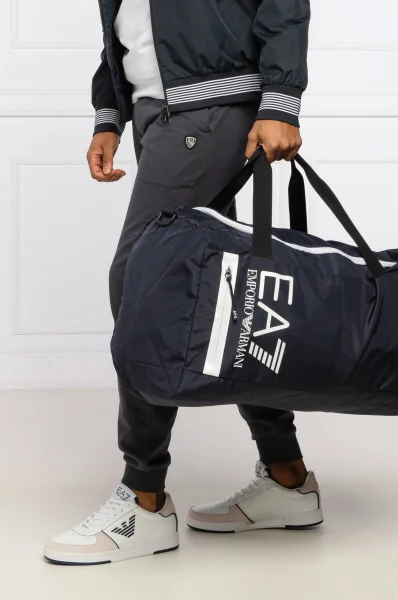 Sports bag EA7 navy blue