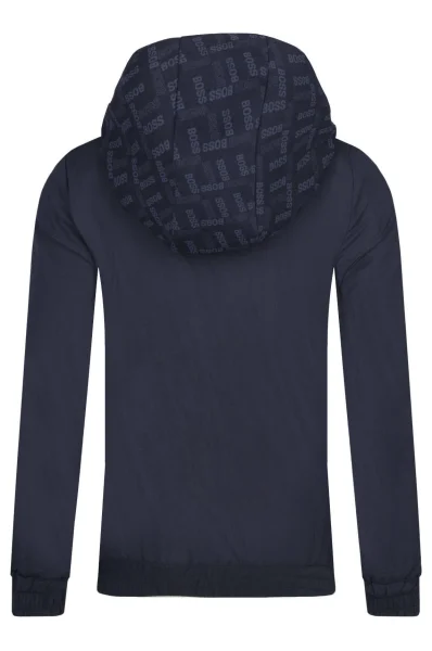 Reversible jacket | Regular Fit BOSS Kidswear navy blue