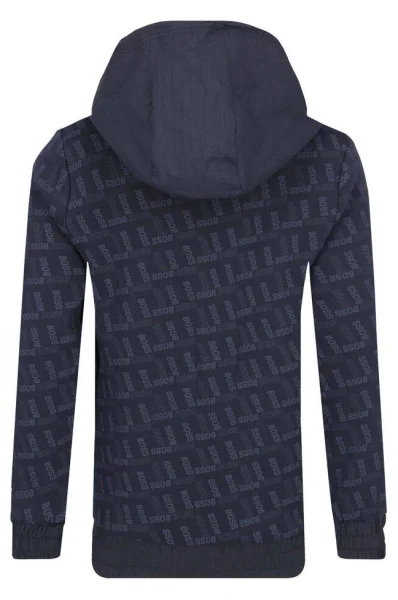 Reversible jacket | Regular Fit BOSS Kidswear navy blue