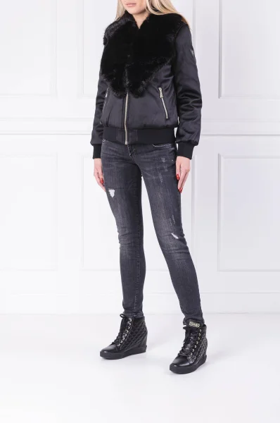 Jacket HILMA | Regular Fit GUESS black
