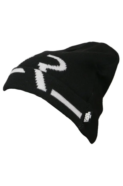 Cap PULL ON | with addition of wool Karl Lagerfeld Kids black