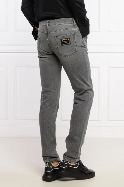 джинси | regular fit Dolce & Gabbana сірий