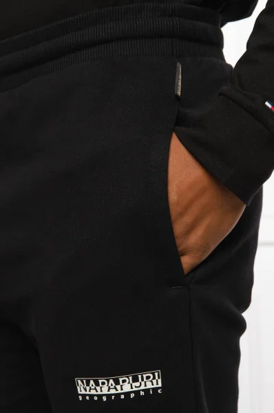 Spodnie dresowe M-BOX | Regular Fit Napapijri czarny