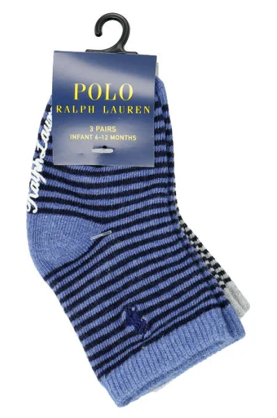 Socks 3-pack POLO RALPH LAUREN 	multicolor	