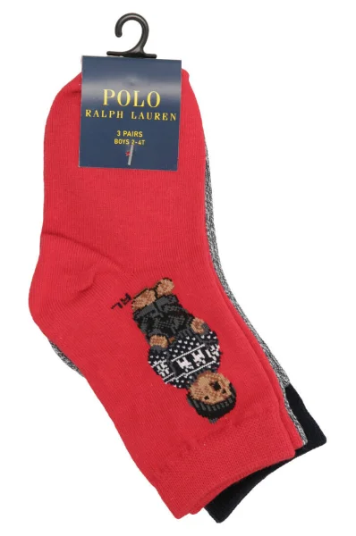 Socks 3-pack POLO RALPH LAUREN gray