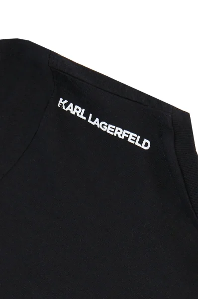 T-shirt | Regular Fit Karl Lagerfeld Kids czarny