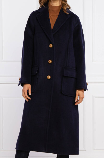 Wool coat TORY BURCH | Navy blue /en