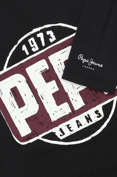 Longsleeve BEREL | Regular Fit Pepe Jeans London czarny