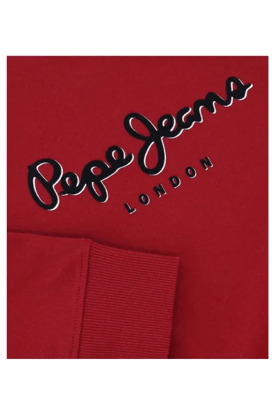Bluza ADRIAN | Regular Fit Pepe Jeans London bordowy