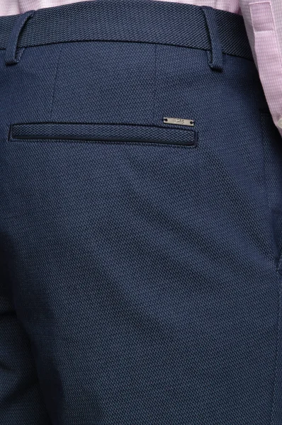Spodnie Wylson-W | Extra slim fit BOSS BLACK granatowy