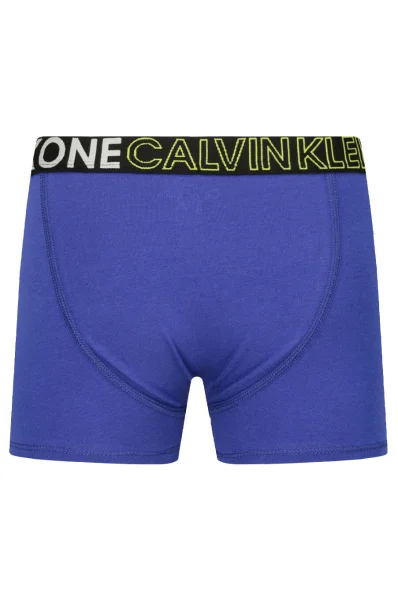 трусики-боксери 2 шт. Calvin Klein Underwear темно-блакитний