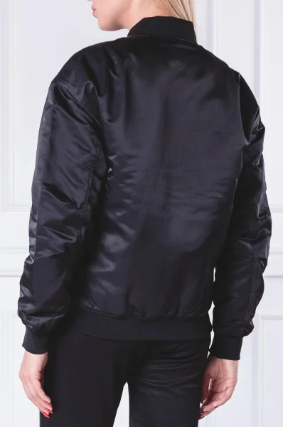 Bomber jacket SNAP BUTTON | Regular Fit CALVIN KLEIN JEANS black