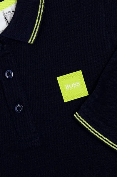 Polo | Regular Fit BOSS Kidswear granatowy